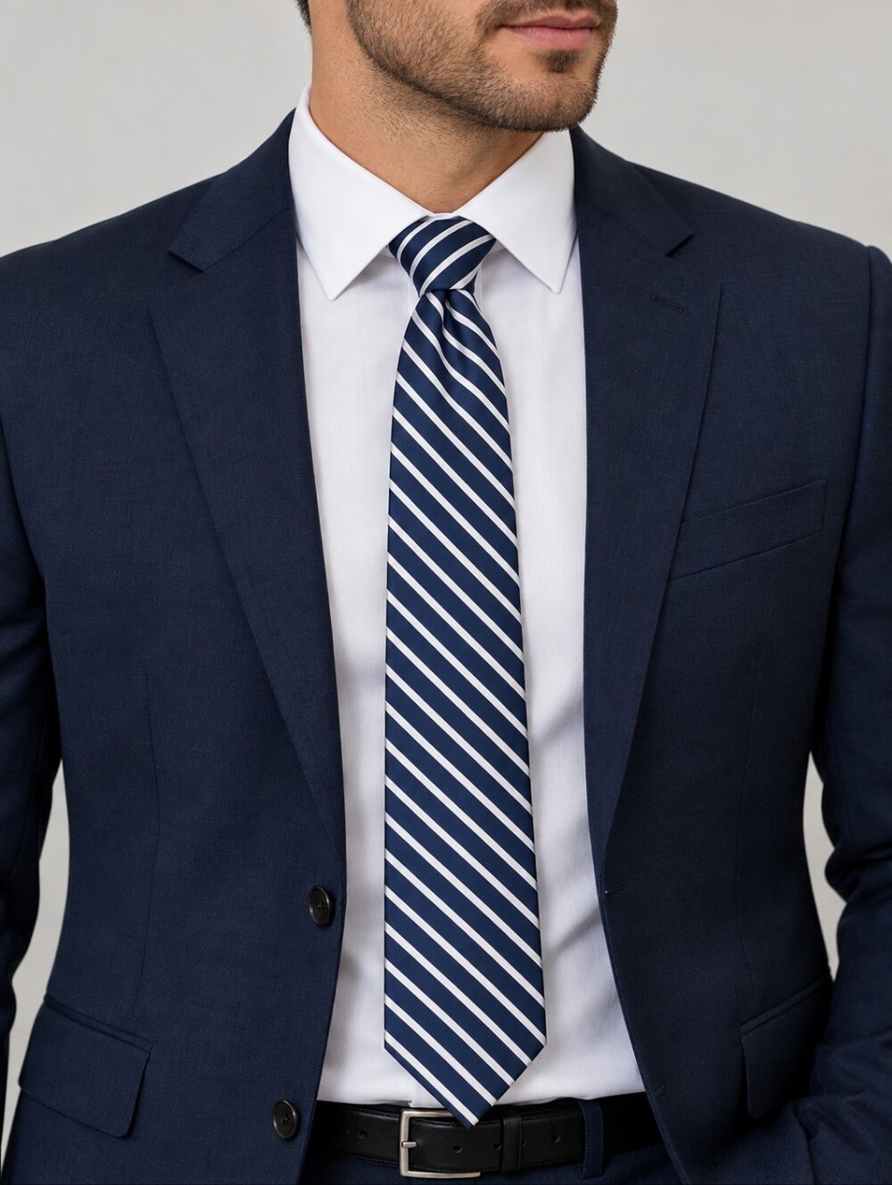 U.S. Polo Assn. Navy Blue Men's Suit Jacket